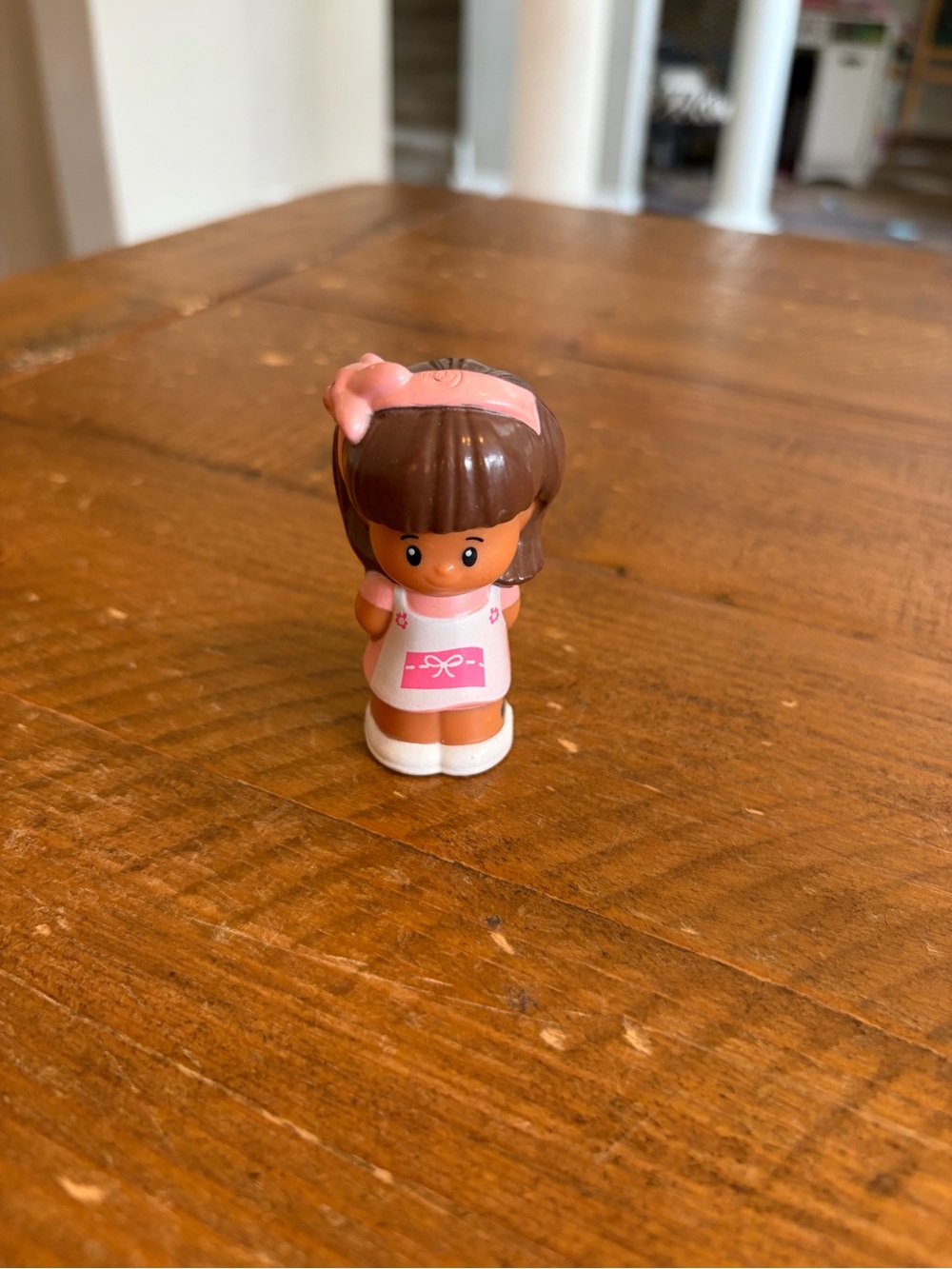 Fisher Price Little People Mia pink dress as is